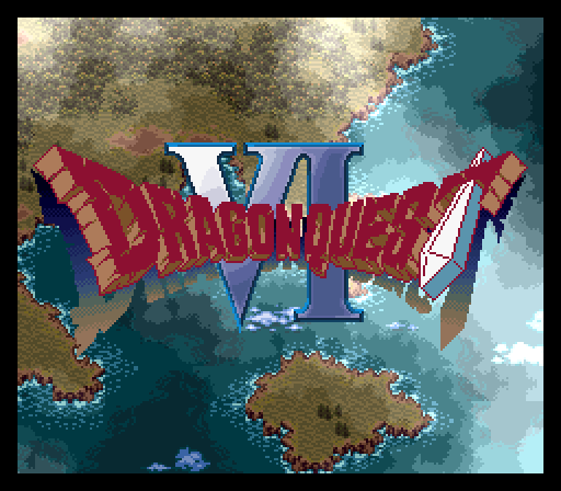 SFC版 ドラゴンクエストVI 幻の大地 タイトル画像